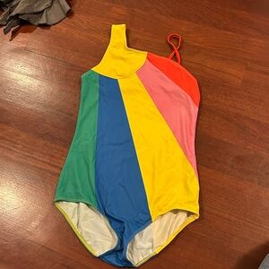 Mini Boden Colorful Kids Swimsuit - Green, Blue, Yellow, Pink, Red